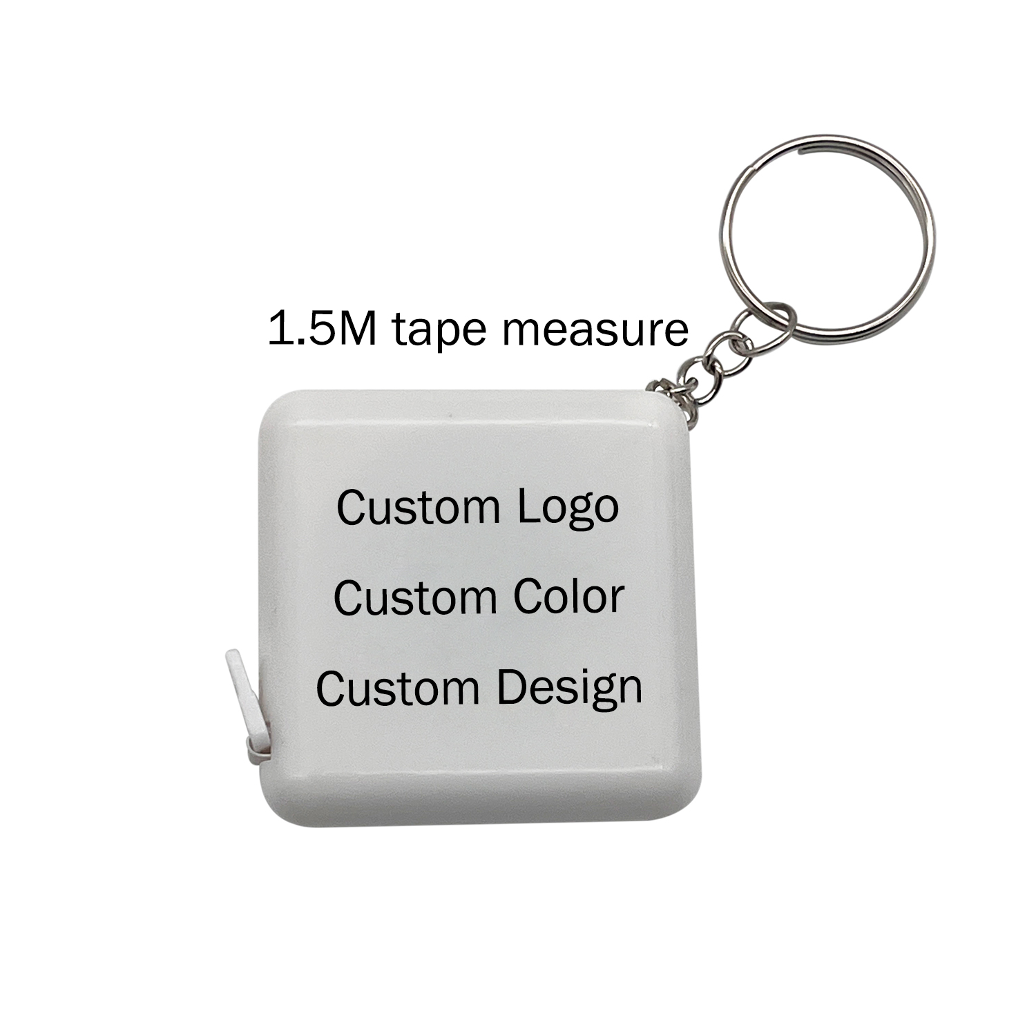 Promotional 150cm 60inch dual sided promotional office ruler digital measuring tape keychain custom logo mini soft tape measure